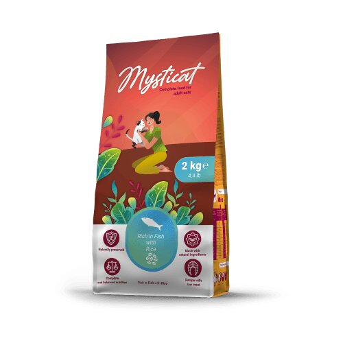 Craftia mysticat rich in fish with rice adult cat - 2 kg Slike