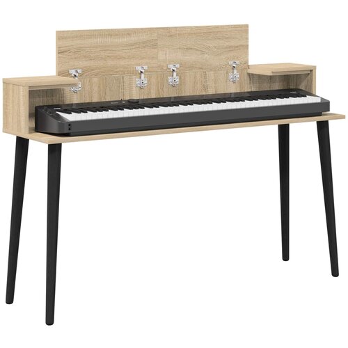 Studio radni stol Hrast sonoma 152 x 36 x 19,5 cm Slike