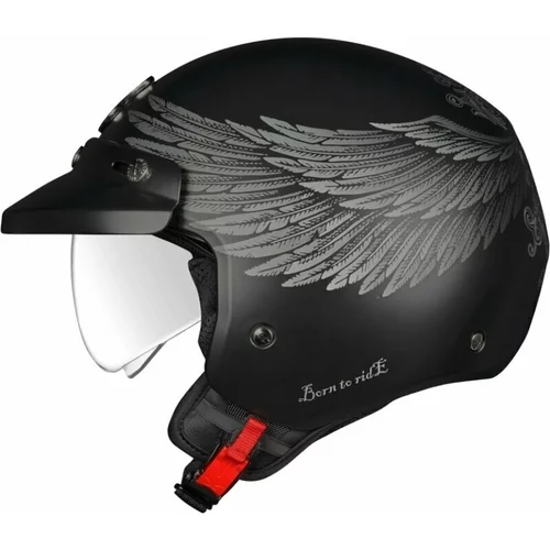 Nexx Y.10 Eagle Rider Black/Grey MT L Kaciga
