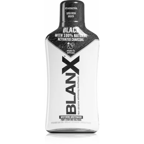 Blanx Black Mouthwash vodica za usta s aktivnim ugljenom i učinkom izbjeljivanja 500 ml