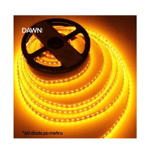 Dawn led traka hl 2835-60-AMBER 12V IP20 (5met, 4.8W/m, 8mm) Cene
