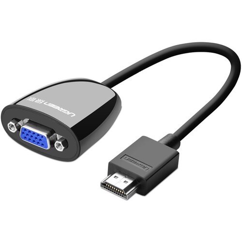 Ugreen Pretvornik HDMI na VGA, črn Cene
