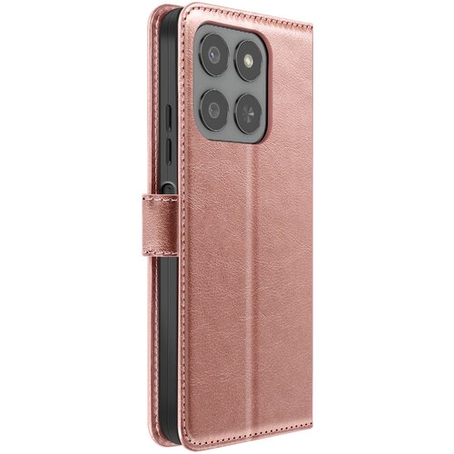 Oem Mayaxess, Etui za Honor 400 Smart proti udarcem z vključenim pa&scaron;čkom za zapestje, Rose gold, (5000208719) Cene