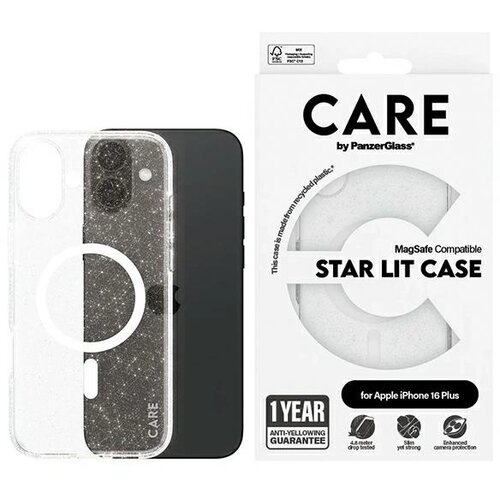 PanzerGlass CARE BY OVITEK ZA MAGSAFE ZA IPHONE 16 PLUS BEL, (21897875) Cene