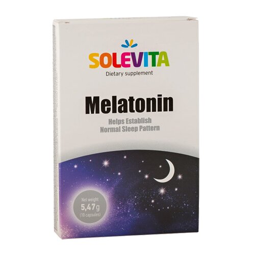 SOLEVITA melatonin 10 kapsula Slike