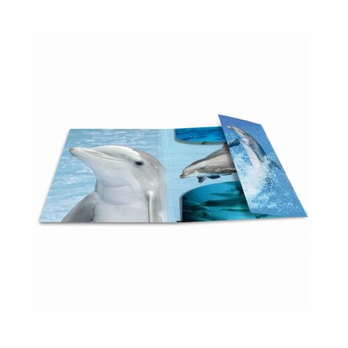Herma Fascikla PP sa gumicom DOLPHIN, 240 x 320 x 15 mm 04CF7141 Slike