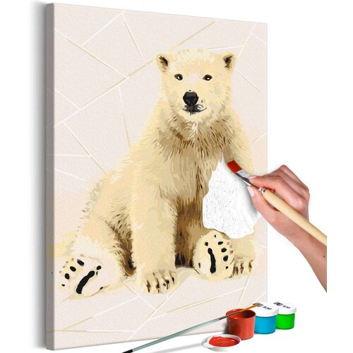  Slika za samostalno slikanje - Lovely Bear 40x60 Slike