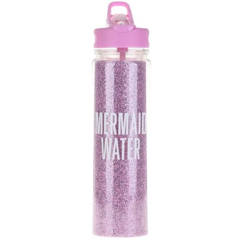 Play Wai, flašica za vodu, plastična, glitter, 550ml, miks Mermaid water Slike