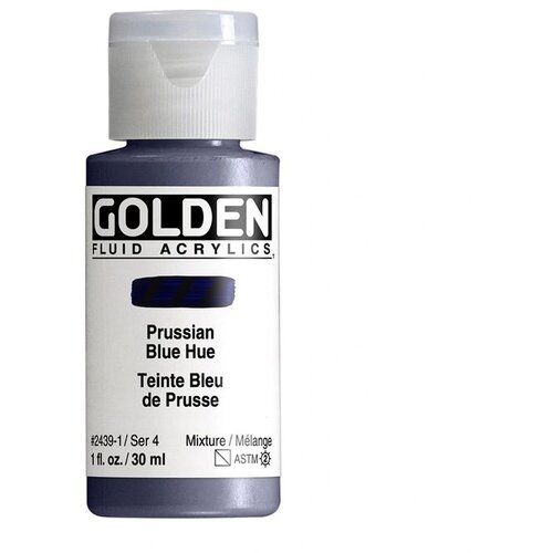  GOLDEN tečna akrilna boja 118 ml | 2439 Prussian blue shade Slike