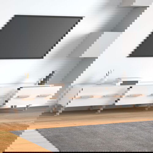 VidaXL TV ormarić sjajni bijeli 150 x 34,5 x 30 cm konstruirano drvo Slike