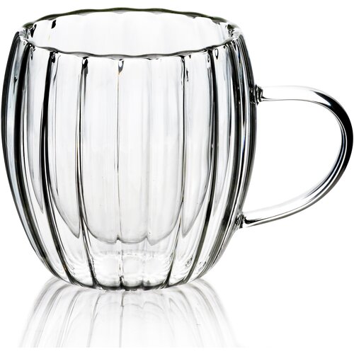 Mondex Minimalistični stekleni skodelica PETER, 240 ml, odporna na vročino, (5000076672) Cene
