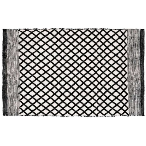 Wenko Kopalni&amp;scaron;ki tepih Tara (50 x 80 cm, 100% recikliran, črno-bel) Slike