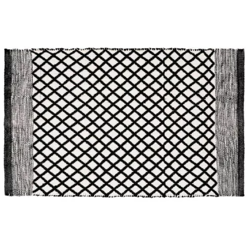Wenko Kopalniški tepih Tara (50 x 80 cm, 100% recikliran, črno-bel)