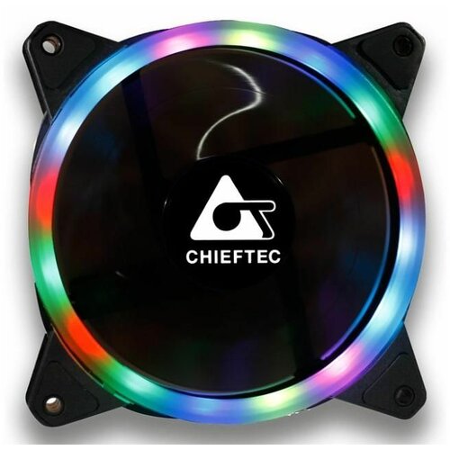 Chieftec ventilator 12025-SLC RGB 120mm x 120mm x 25mm bulk Slike