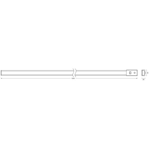 Osram LED prigu&amp;scaron;iva linearna svetiljka sa senzorom BATTEN LED/21W/230V 2700/4000/6500K 150,4 cm Slike