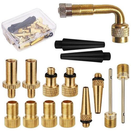 INF adapter kolesarskega ventila za zračno črpalko / set 15 delov, (21238787) Slike