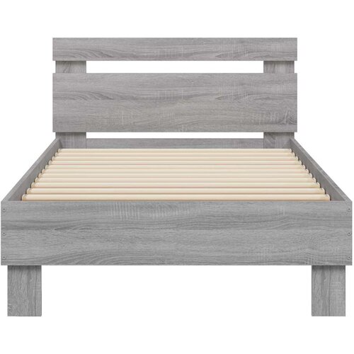  Okvir kreveta s uzglavljem Siva Sonoma 80 x 200 cm - Siva Sonoma Slike
