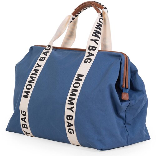 Childhome Mommy Bag Canvas Indigo torba za previjanje 55 x 30 x 40 cm 1 kom Slike