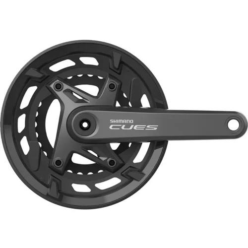  Pogon Shimano, Fc-U6000-2, Cues, For Rear 9/10-Speed, 2-Pcs Fc, 175Mm, 46-30T W/Cg, W/O Bb Parts, Chain Case Compatible