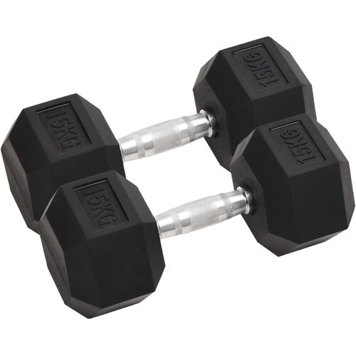  Jednoručni utezi 2 kom 30 kg ukupno lijevano željezo Cene