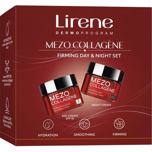 Lirene Mezo Collag&amp;egrave;ne Firming Day &amp;amp; Night Set darilni set za učvrstitev obraza Slike