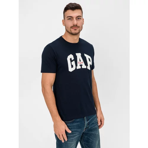 GAP V-LOGO ORIG ARCH Pánské tričko, tamno plava, veličina