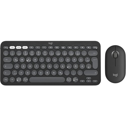 Logitech 920-012203 keyboard Mouse included Universal RF Wireless + Bluetooth QWERTZ German Graphite Cijene