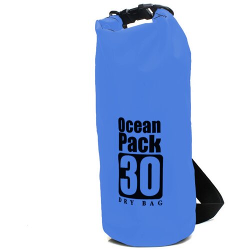 vodootporna torba 30L plava Slike
