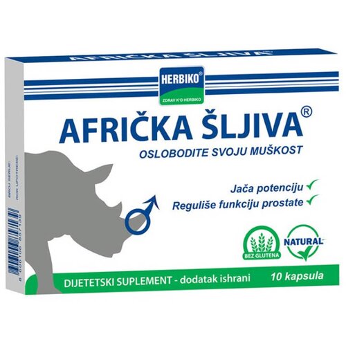Herbiko afrička šljiva, kapsule 10 komada Cene