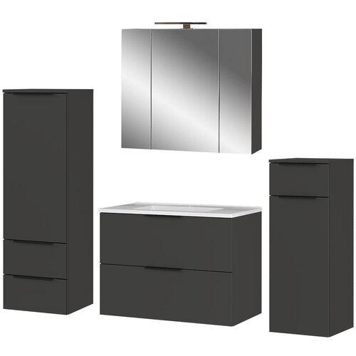 Germania Antracit kupaonski set Crandon 7806 - Cijene
