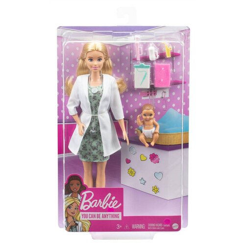 Barbie Mattel Lahko si karkoli - Pediatrinja (GVK03), (21382434) Cene