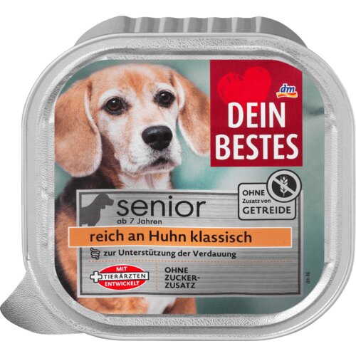 DEIN BESTES senior - kompletna hrana za pse preko 7 godina: piletina i krompir 150 g Cene