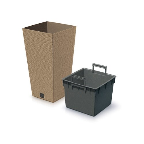  Saksija furu square eco wood h300w ( 5292 ) Cene