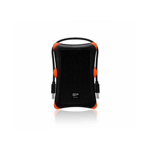 Silicon Power 2TB 2.5&amp;#039;&amp;#039; USB 3.0 ARMOR A30 (CRNI) - SP020TBPHDA30S3K eksterni hard disk Slike