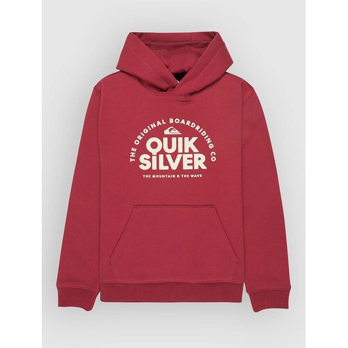 Quiksilver Fundamental Ride Kids Pulover s kapuco burnt russet Slike