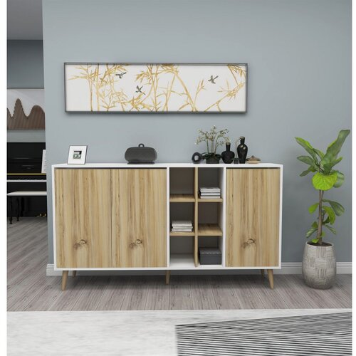 Woody Fashion Stil - Felt FeltWhite Console Cene