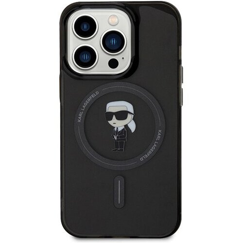 Karl Lagerfeld futrola original KLHMP15MHGKCNOK za iphone 15 plus (6.7) crna Slike