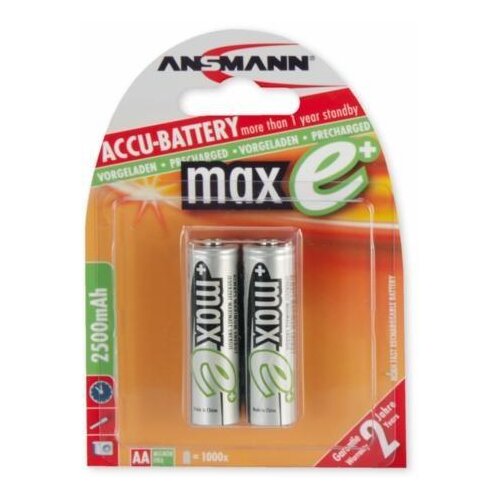 Ansmann NIMH MAXE 2XAA 2500MAH /, (524239) Cene