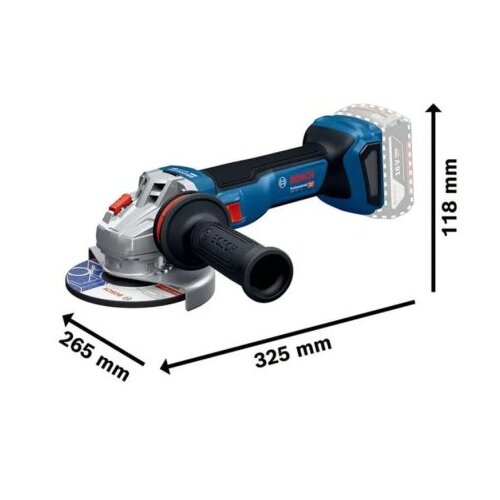 Bosch PROFESSIONAL akumulatorski kotni brusilnik, GWS 18V-11 06019N4102 1 kos Cene