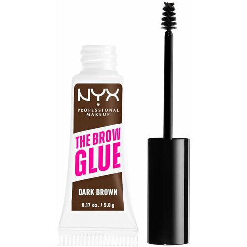 NYX Professional Makeup brow glue gel za obrve cool brown 04 Cene