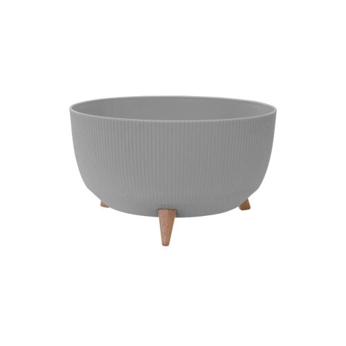 Siena Garden OSLO STRIPE LA967-27 posuda za biljke polipropilen siva Cijene