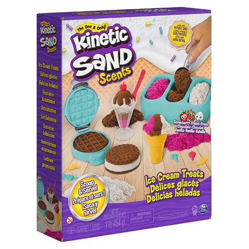 Kinetic Sand KNS ACK Ice Cream Scented Playset GML Slike