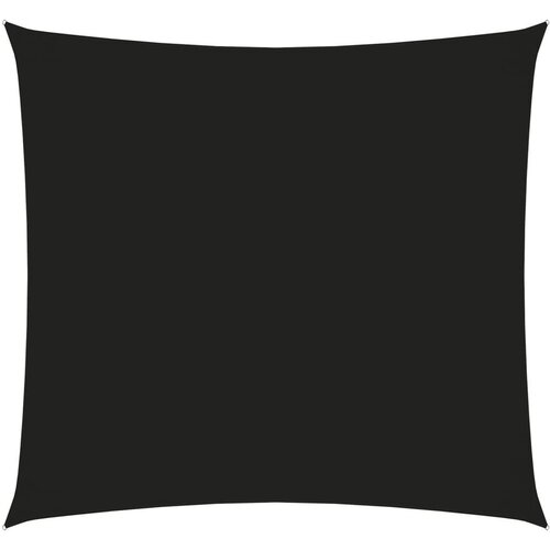  Jedro protiv sunca od tkanine Oxford četvrtasto 5 x 5 m crno Slike