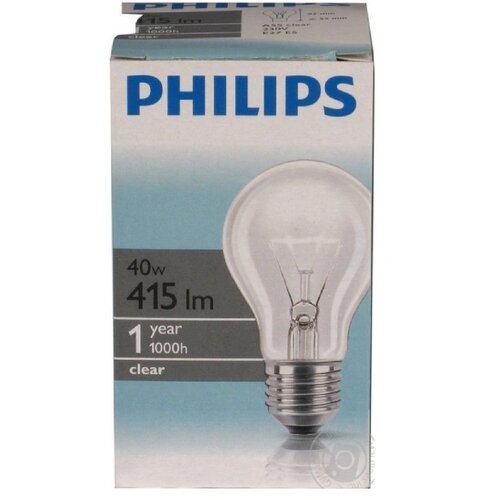 Philips Standardna sijalica 40W E27 bistra Cene