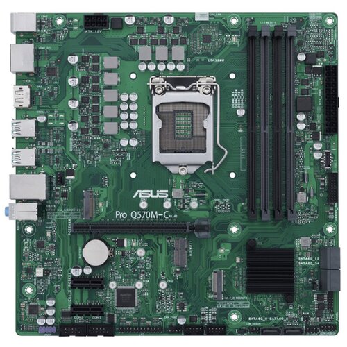 Asus Pro q570m-c lga1200 (10th11th gen) matx ddr4 osnovna plo&amp;scaron;ča Slike