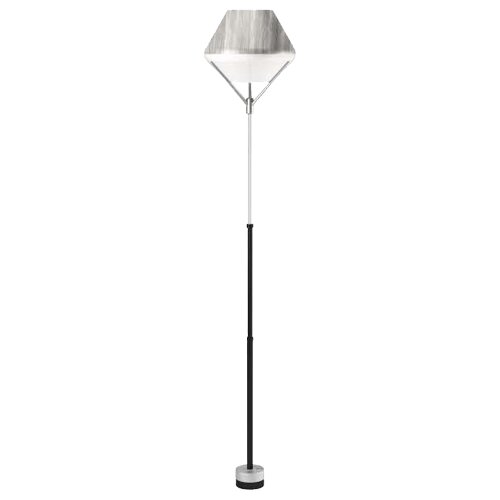 Allocacoc Podna lampa 10420GW/EULSTS siva Cene