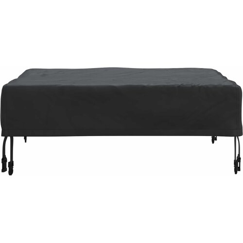  Pokrov za stol Jednobojno Crna 62 x 62 x 15 cm tkanina Slike
