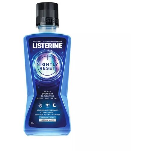 Listerine Tečnost za ispiranje usta Nightly Reset 400ml Slike