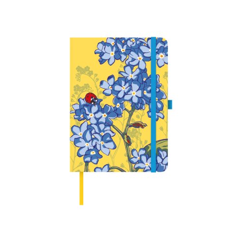Neumann Verlage Kat Menschik - Scetchbook - Kat Menschik, Blumen, Yellow, 16x22 cm Slike