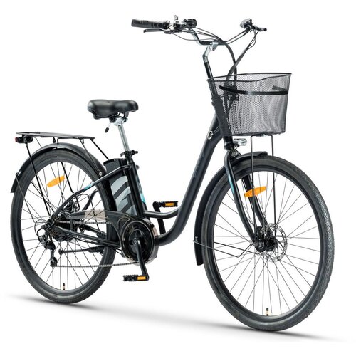 Galaxy Električni bicikl 28" BARCELONA (250W 36V/10.4Ah lithium) crna MAT Cene